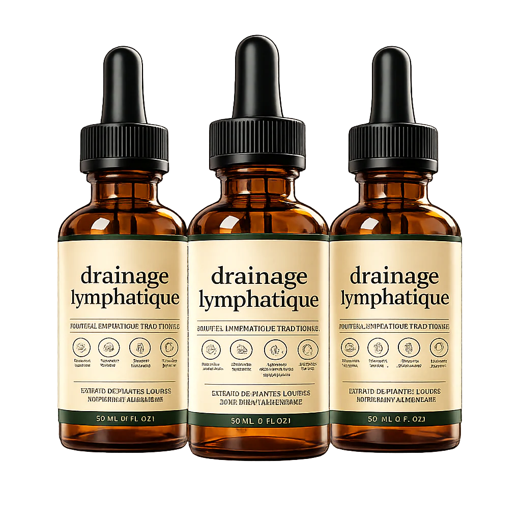 3 Flacons | Drainant Lymphatique