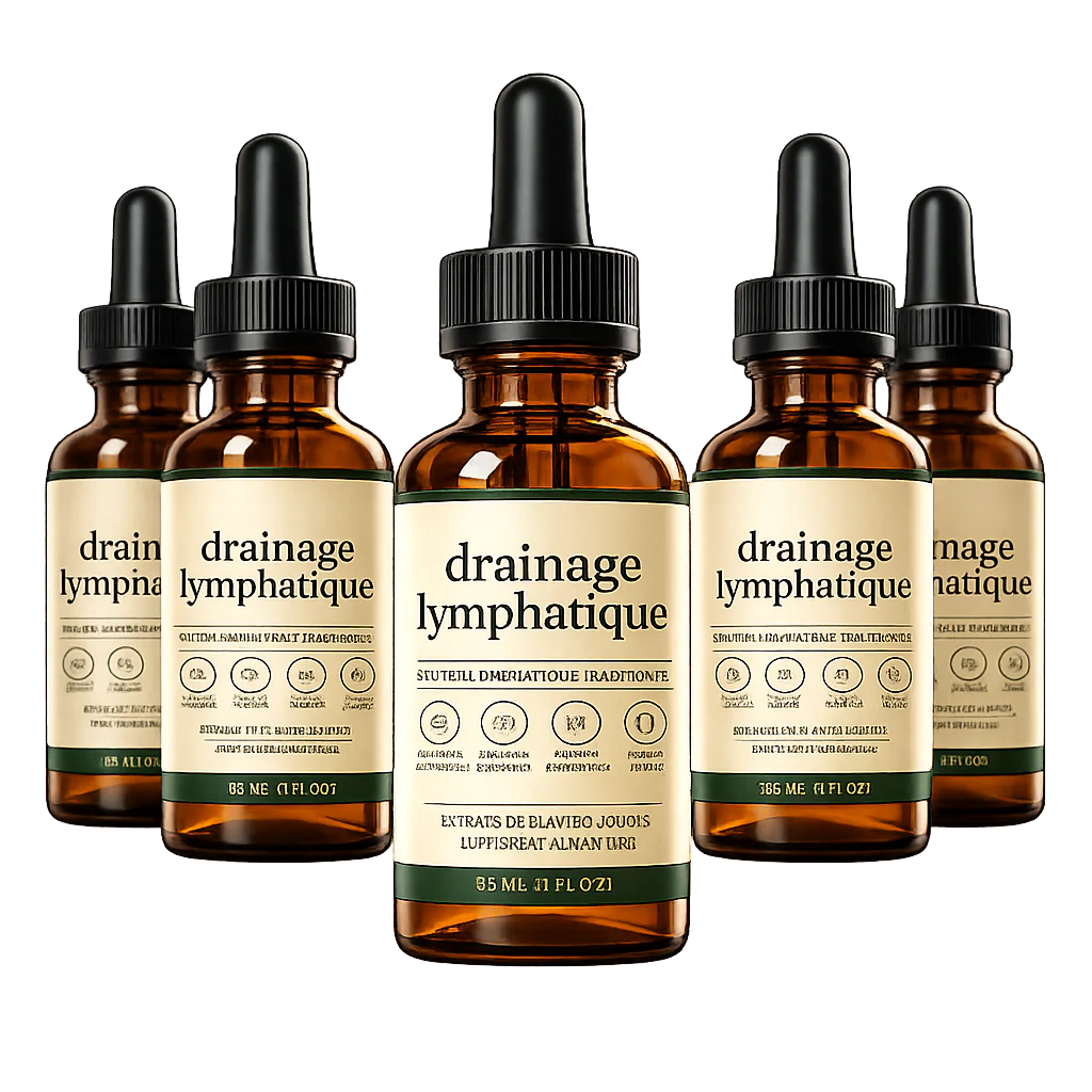 5 Flacons | Drainant Lymphatique